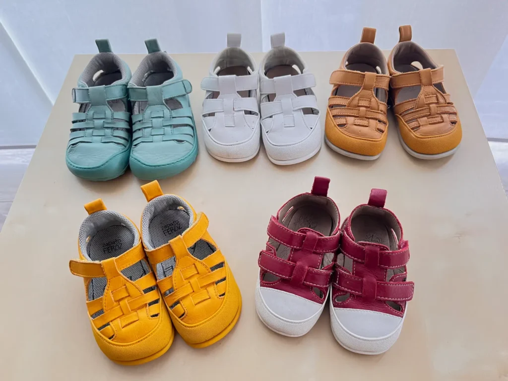 sandales minimalistes enfant Zapato Feroz